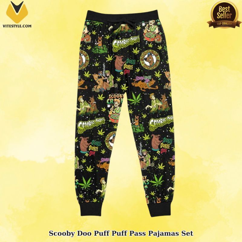 Scooby Doo Puff Puff Pass Pajamas Set