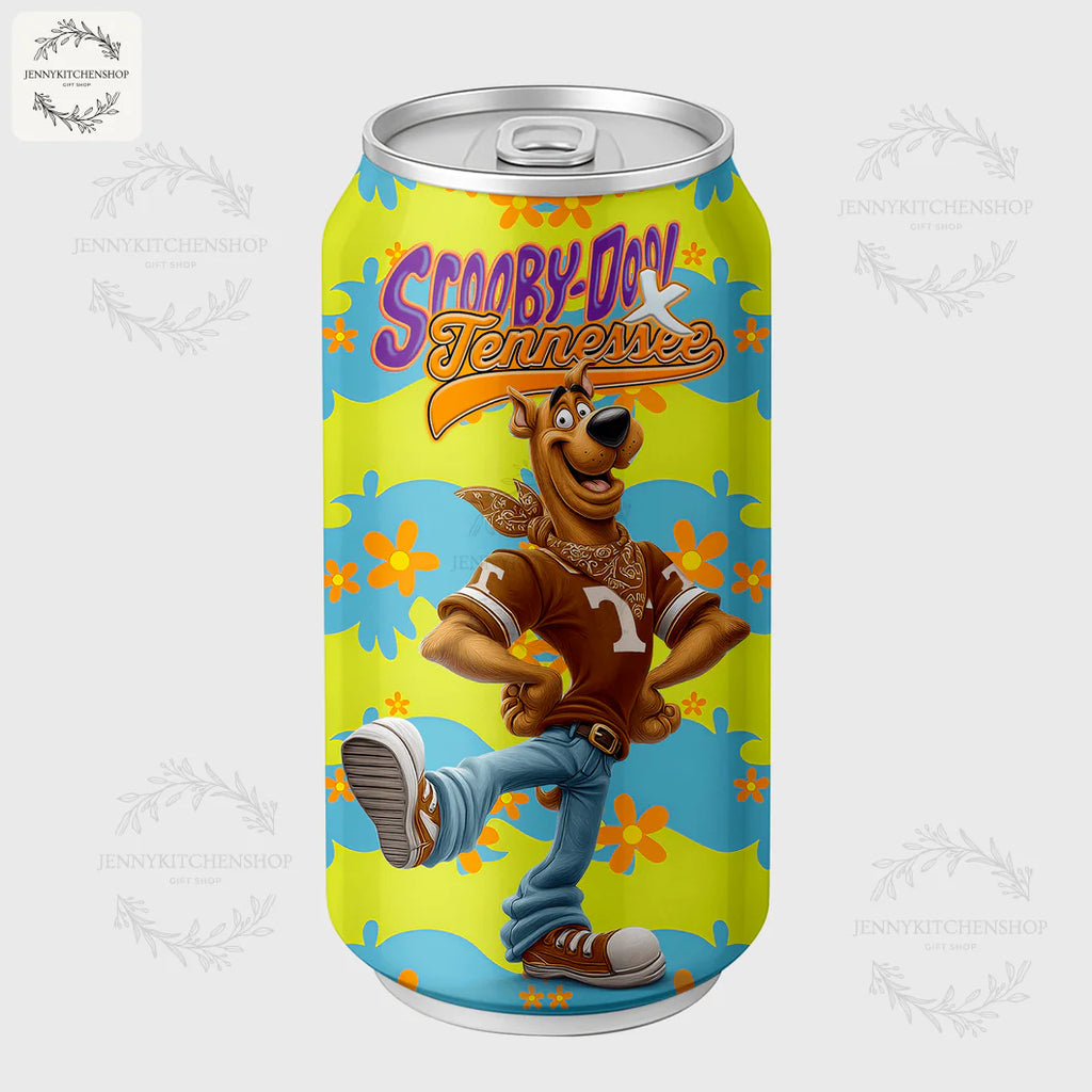 Tennessee Volunteers x Scooby-Doo Custom Coca Tumbler