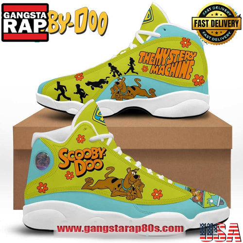 Scooby Doo The Mystery Machine Air Jordan 13 Sneakers Shoess