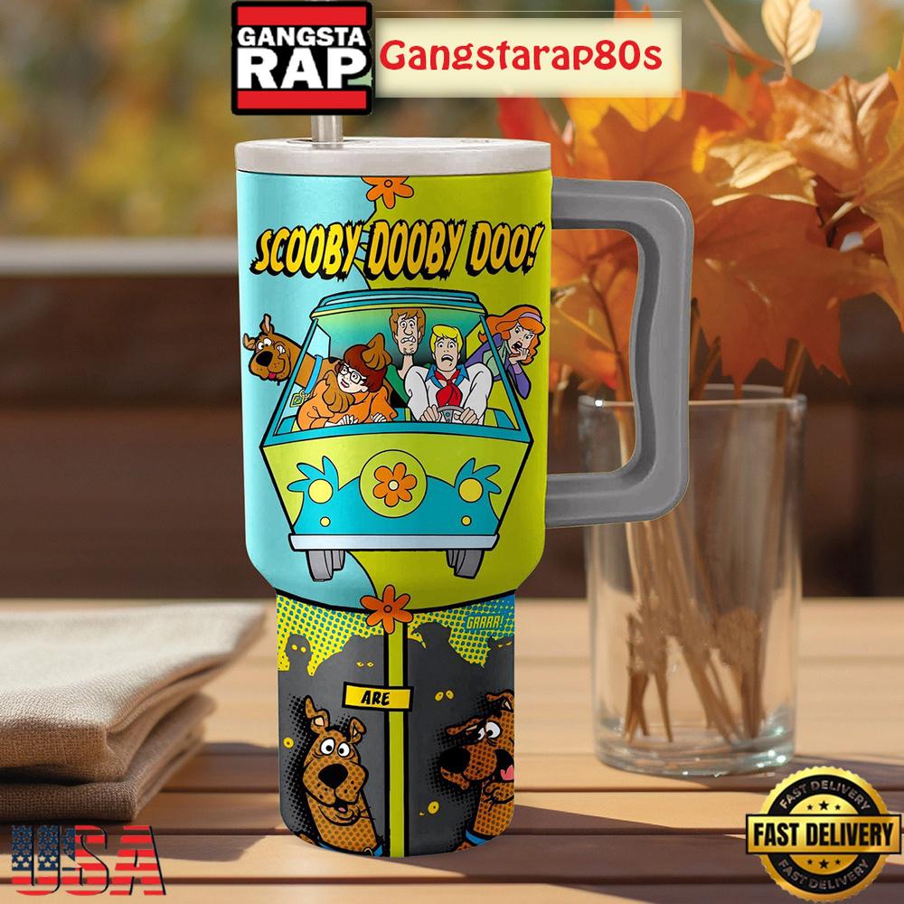 Scooby Dooby Doo Where Are You Fan Tumbler Cup 40oz