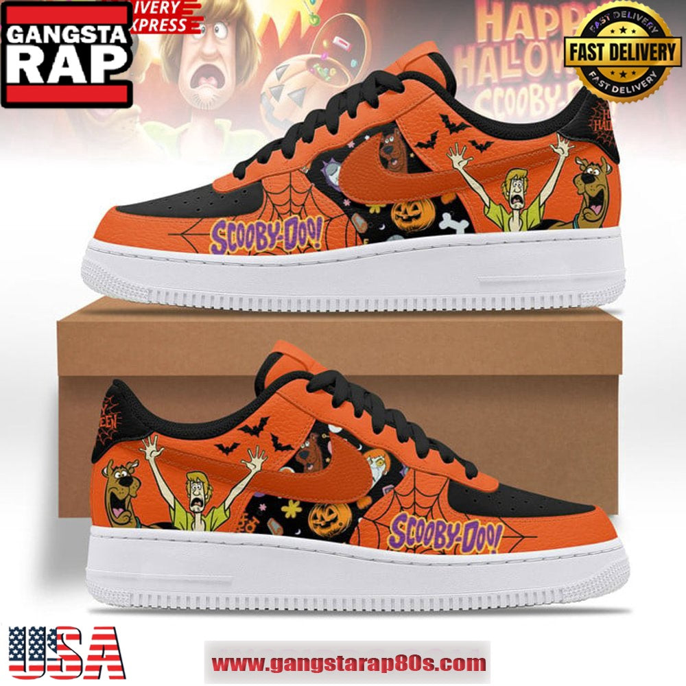 Scooby-Doo Happy Halloween Limited Edition Air Force 1 Sneakers Shoes