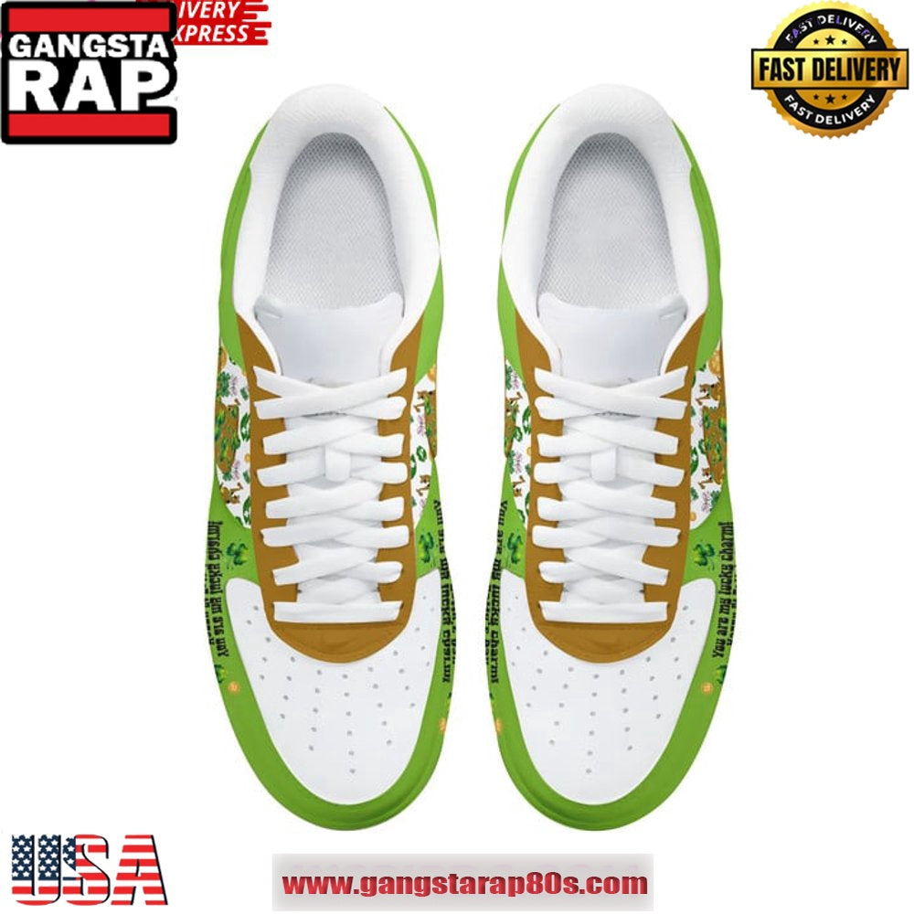Scooby-Doo Happy St. Patrick’s Day Special Air Force 1 Running Sneakers Shoes