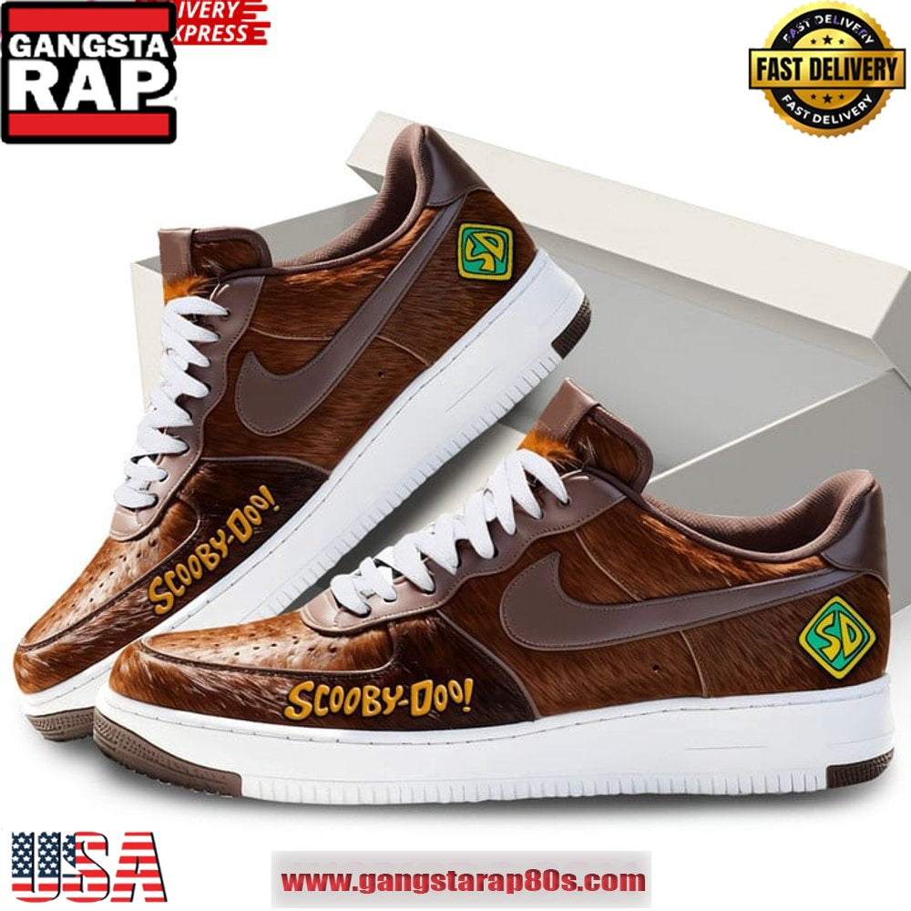 Scooby-Doo Mystery Edition Air Force 1 Sneakers Shoes