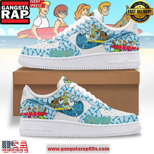 Scooby-Doo Surface Up Limited Edition Air Force 1 Sneakers Shoes