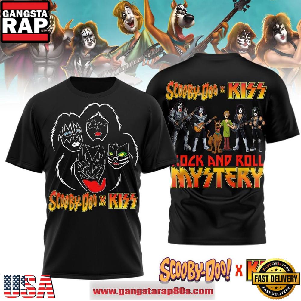 Scooby-Doo x KISS Rock and Roll Mystery 2026 Unisex T-Shirt