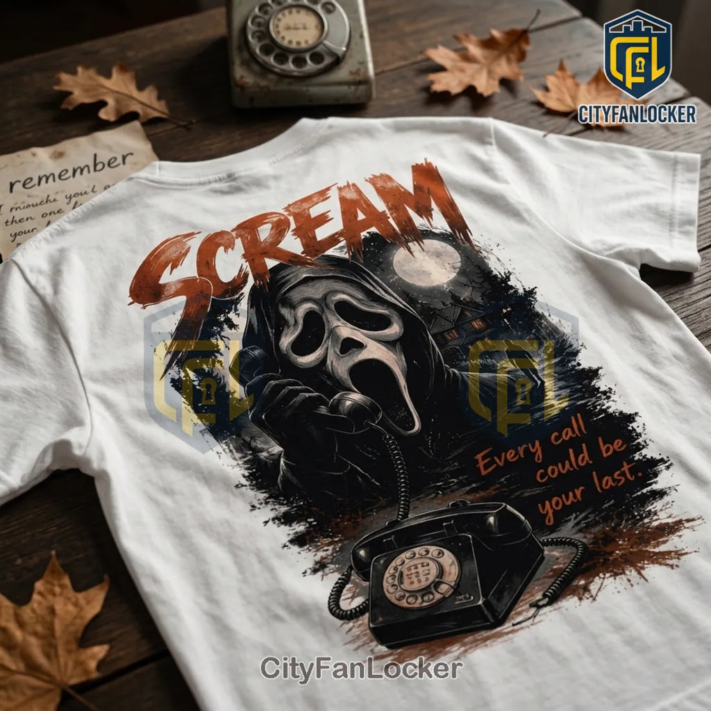 Scream Ghostface Halloween 1996 Horror T-Shirt