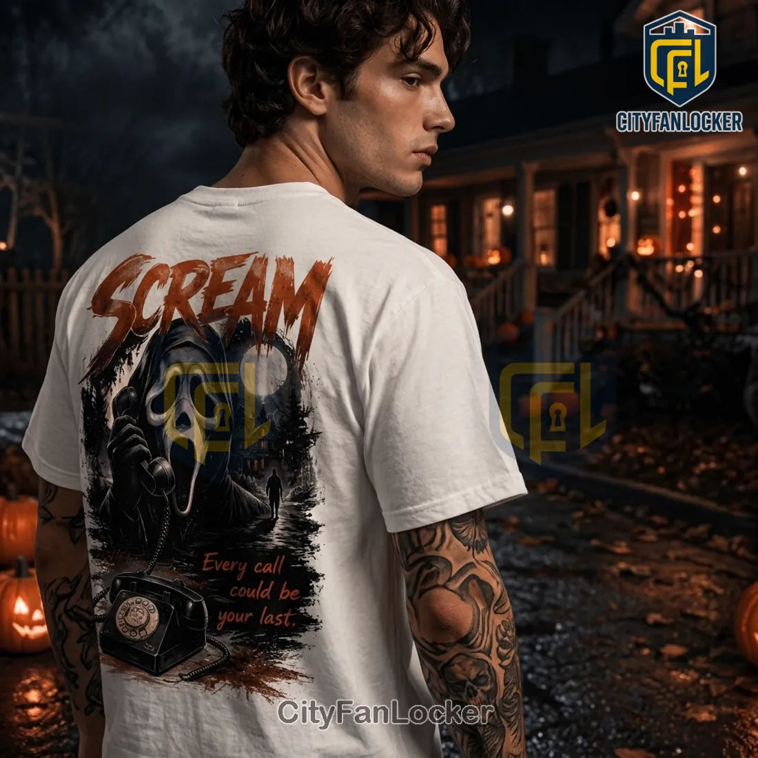 Scream Ghostface Halloween 1996 Horror T-Shirt