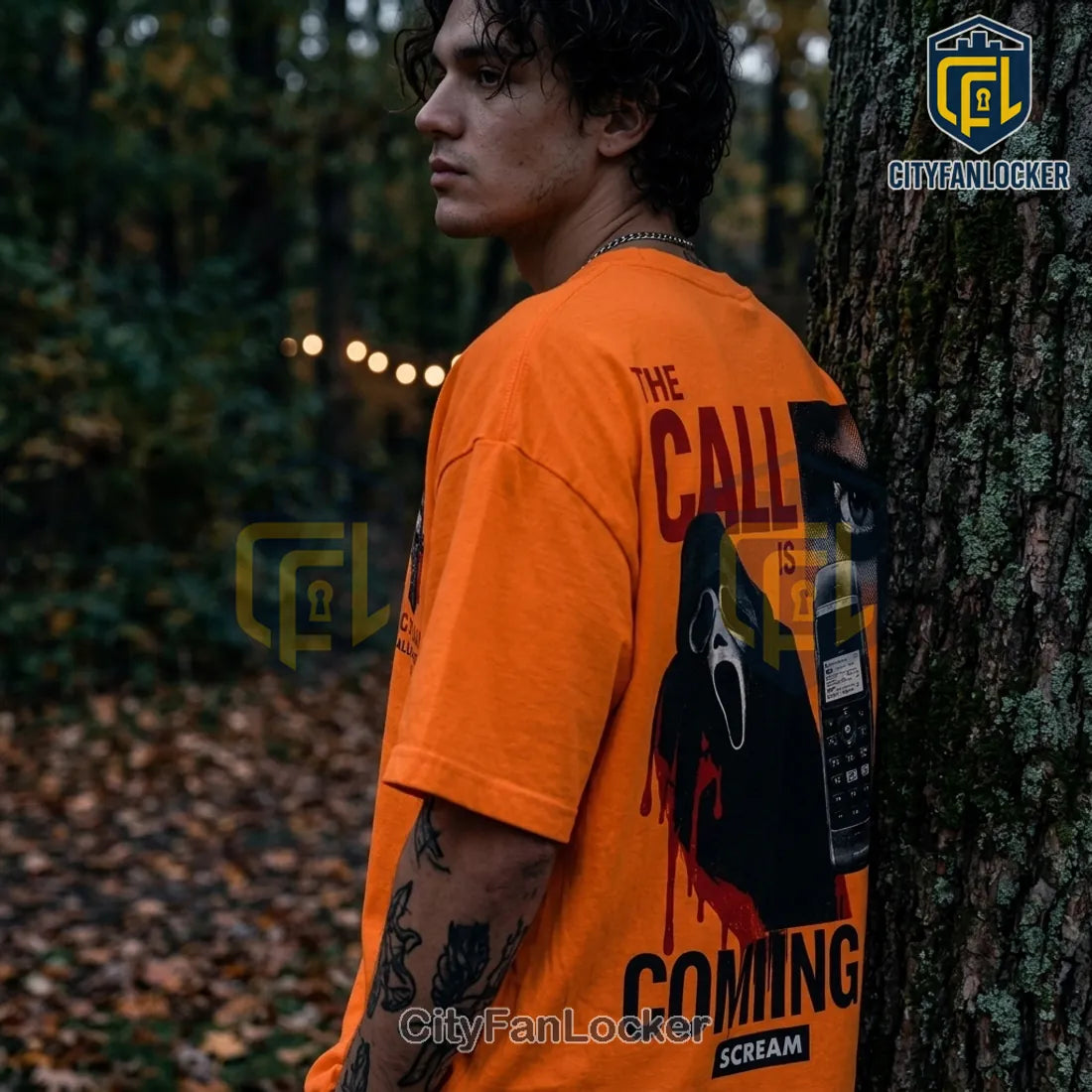 Scream The Call Is Coming Halloween T-Shirt