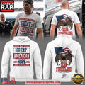 Sean Strickland The Great American Hope 2026 White Hoodie