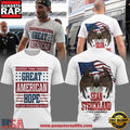 Sean Strickland The Great American Hope 2026 White T-Shirt