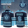 Seattle Kraken 2025 Indigenous People Heritage Hockey Jersey