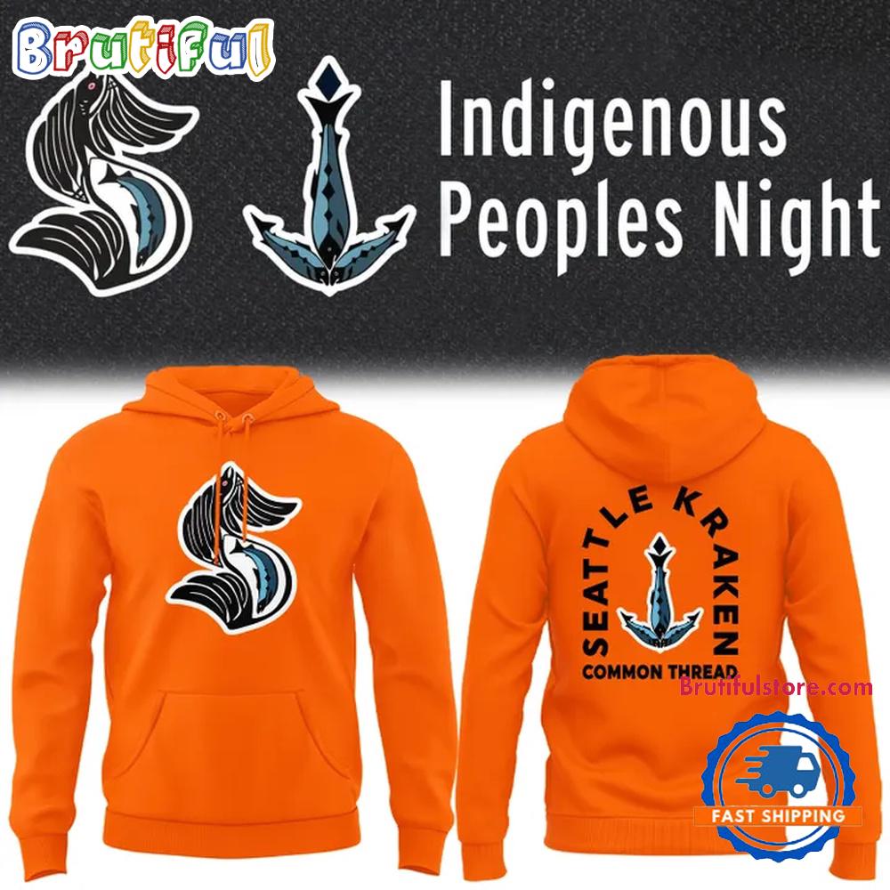 Seattle Kraken Indigenous Peoples Night 2026 Hoodie