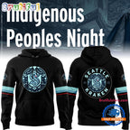 Seattle Kraken Indigenous Peoples Night Black Hoodie T-Shirt