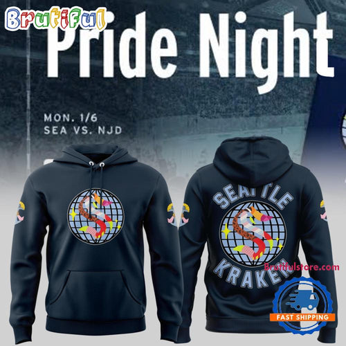 Seattle Kraken Pride Night Limited 3d Shirt