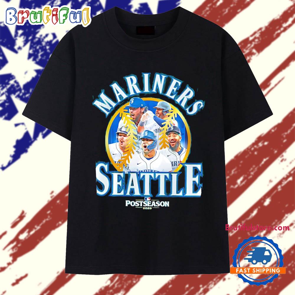 Seattle Mariner 2025 ALCS Champions Postseason All Team T Shirt