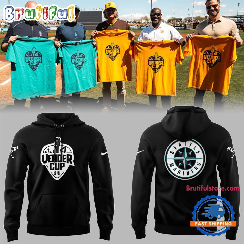 Seattle Mariners Baseball Vadder Cup 2025 Limited Edition Black Hoodie T-Shirt