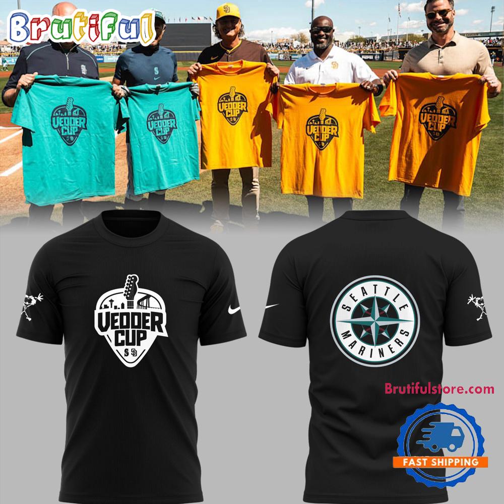 Seattle Mariners Baseball Vadder Cup 2025 Limited Edition Black Hoodie T-Shirt