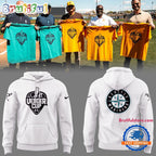 Seattle Mariners Baseball Vadder Cup 2025 Limited Edition White Hoodie T-Shirt