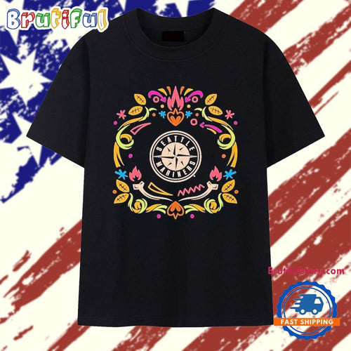 Seattle Mariners Dia de los Muertos MLB Celebration 2025 Vintage T Shirt