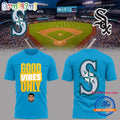 Seattle Mariners Good Vibes Only 2025 Limited Edition 3D Shirt