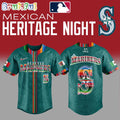 Seattle Mariners Mexican Heritage Night Baseball Jersey