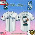 Seattle Mariners MLB 2026 Hello Kitty Limited Fan Baseball Jersey Shirt