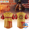 Seattle Mariners MLB x Firefighter Appreciation Night 2025 Jersey Shirt