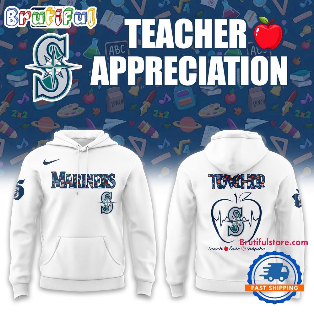 Seattle Mariners TEACHER NIGHT 2025 3D Print Hoodie Shirt