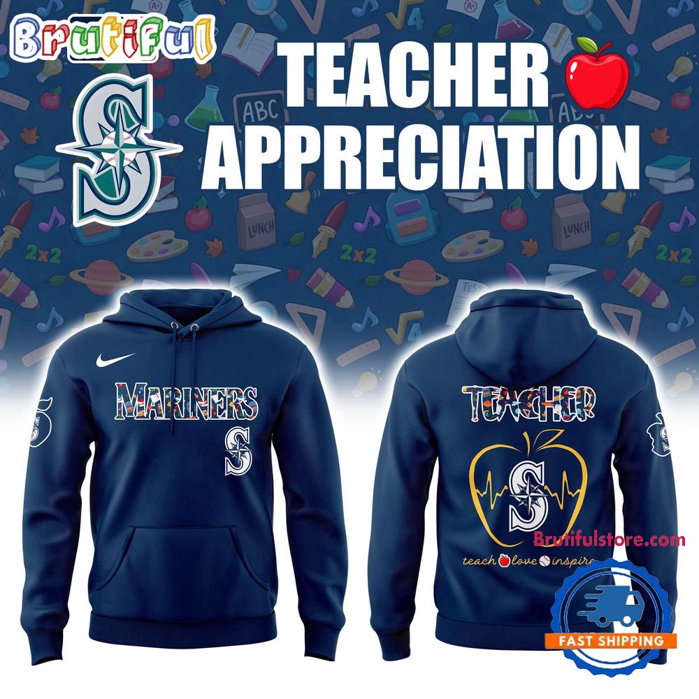 Seattle Mariners TEACHER NIGHT 2025 Hoodie T-Shirt