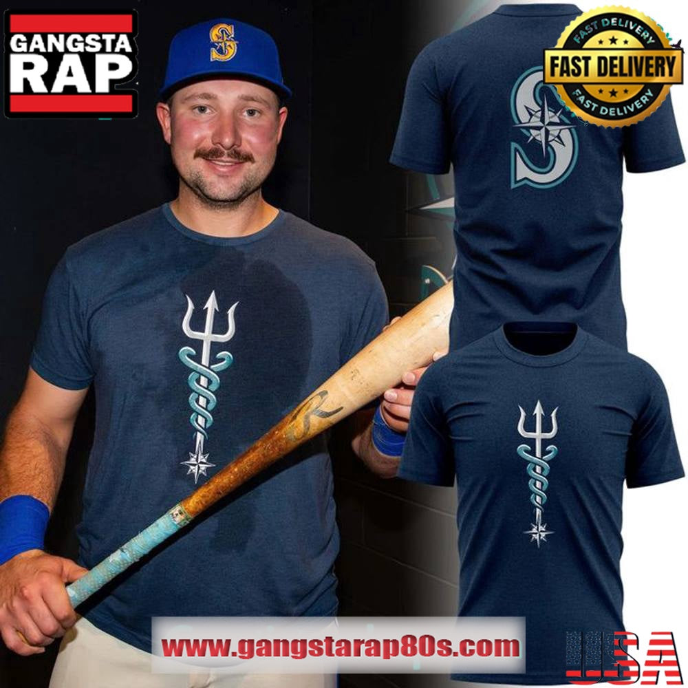 Seattle Mariners Vintage Trident Limited Edition Unisex 3D Shirt