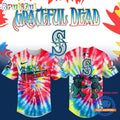 Seattle Mariners x Grateful Dead 2025 New Jersey Shirt