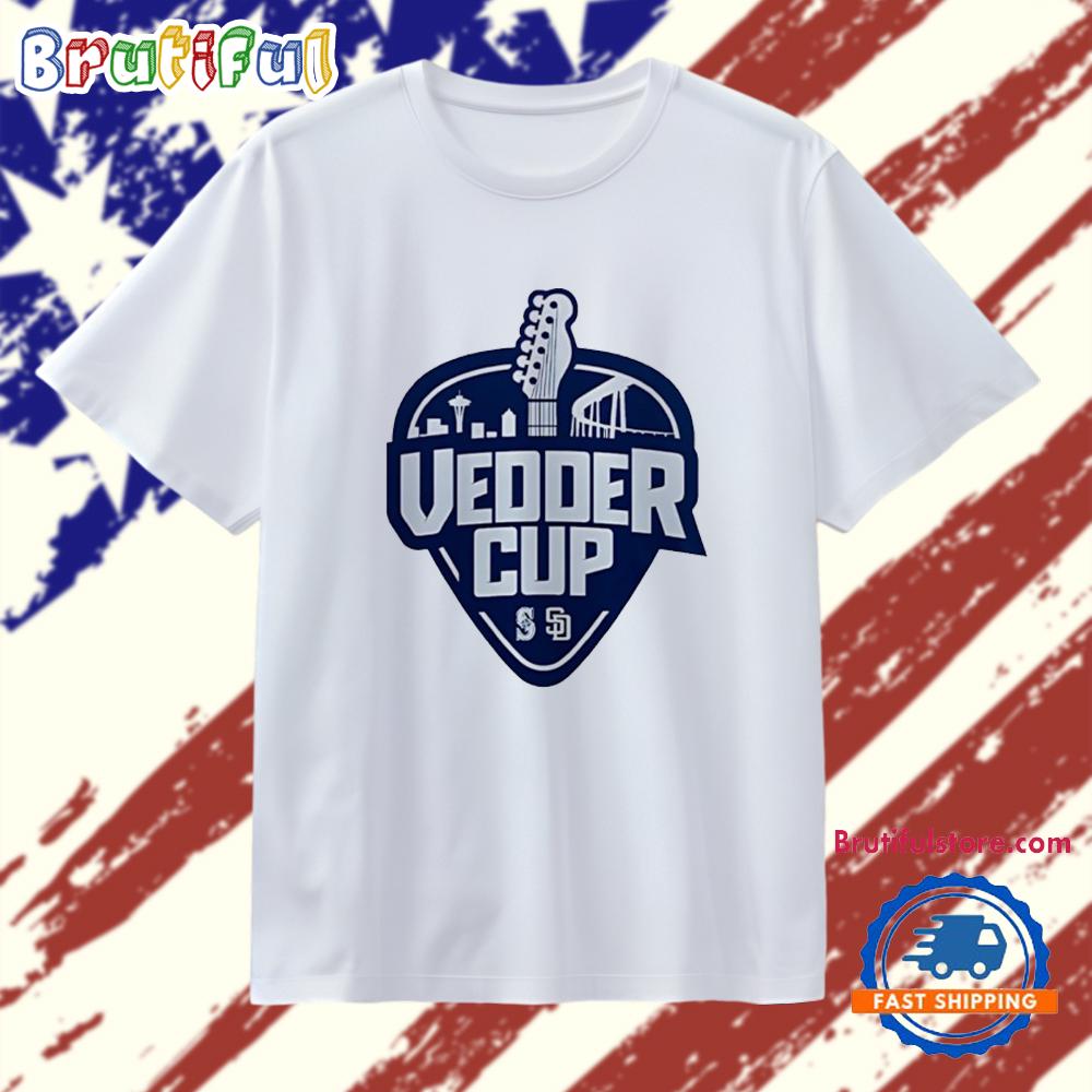 Seattle Mariners x Happy Vedder Cup T Shirt