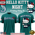 Seattle Mariners x Hello Kitty Night 2026 New Edition T-Shirt