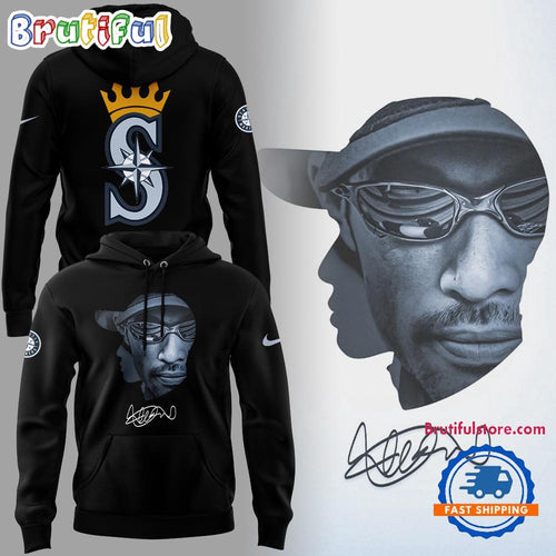 Seattle Mariners x ICHIRO 2025 Signature Black Hoodie