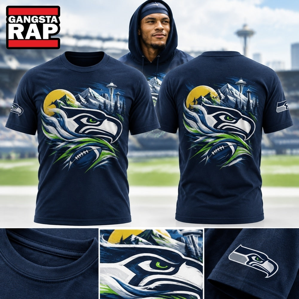 Seattle Seahawks 2026 Latino Heritage Month Collection T Shirt