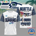 Seattle Seahawks 2026 NFL Hawaii Strong Limited Edition 3D Shirt