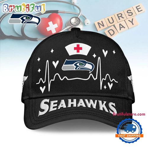 Seattle Seahawks 2026 NFL Nurse Vibes Classic Cap
