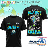 Seattle Seahawks 2026 NFL x Earth Day Limited Edition 3D T Shirt