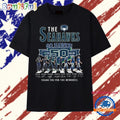 Seattle Seahawks 50th Anniversary 1976 2026 Legends Walking Signatures T Shirt