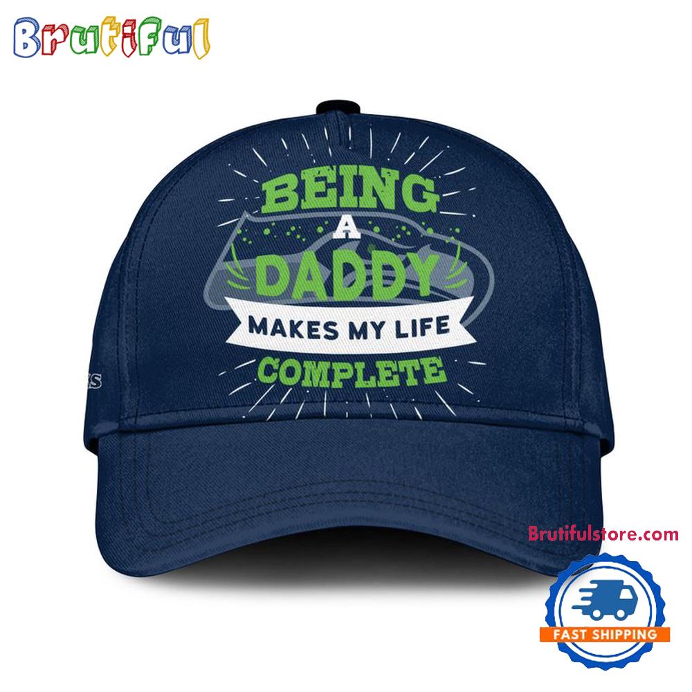 Seattle Seahawks Being A Daddy Best Father’s Day Gift Classic Cap