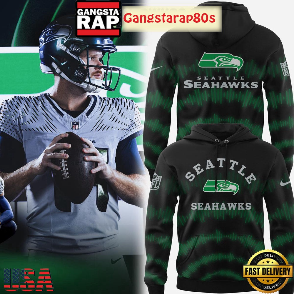 Seattle Seahawks Football Rivalries 2025 Speak Volumes Green Black Special Hoodie