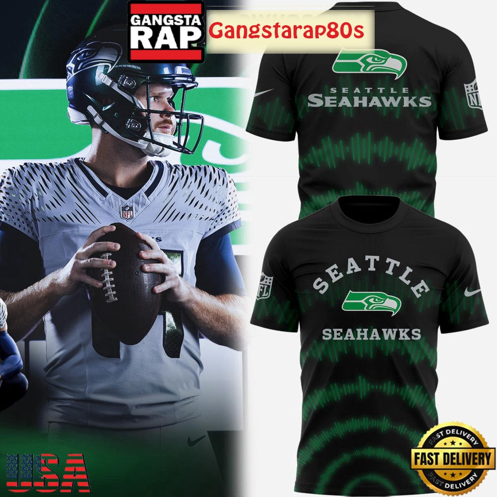 Seattle Seahawks Football Rivalries 2025 Speak Volumes Green Black Special Hoodie