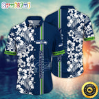 Seattle Seahawks Hawaii Shirt Flower Exotic Island Fashion