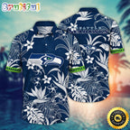 Seattle Seahawks Hawaii Shirt Flower Vacation Mood Shirts