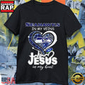 Seattle Seahawks Heartbeat Jesus in My Heart Football Tee 2026 T-Shirt