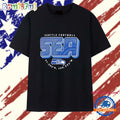 Seattle Seahawks Hometown Sea Geographic Coordinates T Shirt