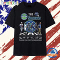 Seattle Seahawks Legends Walking Abbey Road Style Signatures T Shirt