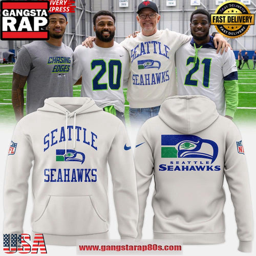 Seattle Seahawks Logo Crewneck Unisex 3D Hoodie
