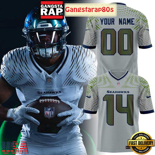 Seattle Seahawks New Rivalries 2025 Limited Edition Custom Football Jersey
