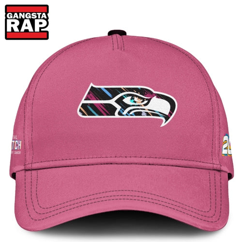 Seattle Seahawks NFL 2026 Crucial Catch Limited Edition Pink Classic Cap